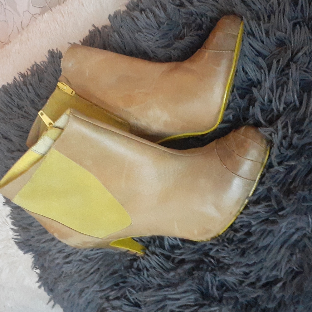 Diesel Ankle Boots Leather and Suede sz 6.5